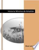 libro Historia Mínima De Amatlán